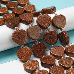 Synthetic Goldstone Beads Strands&nbsp;G-G072-D04-01