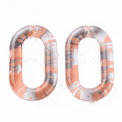 Transparent Acrylic Linking Rings&nbsp;OACR-N009-013B-02