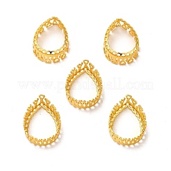 Brass Cabochon Settings&nbsp;KK-G443-02B-G