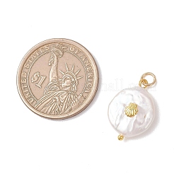 Natural Keshi Pearl Pendants&nbsp;PALLOY-JF04960