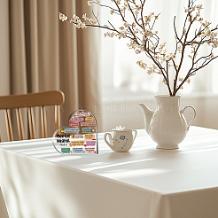 Acrylic Decoration&nbsp;DJEW-WH0591-014