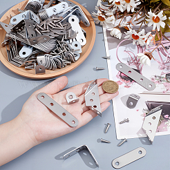 140Pcs 6 Styles Stainless Steel Angle Code&nbsp;STAS-WA0001-02