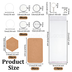 DIY Keychain Making Kit&nbsp;DIY-OC0014-97