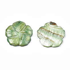 Natural Freshwater Shell Pendants&nbsp;X-SHEL-S276-164