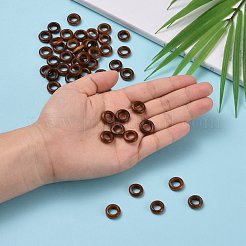 Donut Wooden Linking Rings&nbsp;X-WOOD-Q014-12mm-07-LF