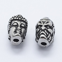 316 Surgical Stainless Steel Beads&nbsp;LS-STAS-O102-09AS