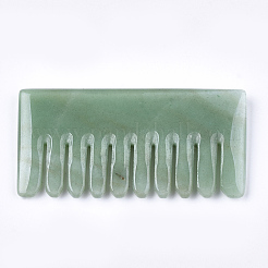 Natural Green Aventurine Massage Comb&nbsp;G-T113-10A