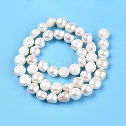 Natural Cultured Freshwater Pearl Beads Strands&nbsp;LS-PEAR-N014-07J