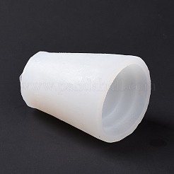 クリスマスのテーマDIYコーンキャンドルシリコーン型  香りのよいキャンドル作りに  ホワイト  80x60.5mm  内径：46mm&nbsp;DIY-G049-06