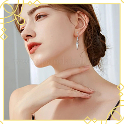 100本2スタイルアロイペンダント  コーンチャーム  プラチナ  10.5~16.5x7x6.5mm  穴：2mm  50個/スタイル&nbsp;FIND-SC0019-86P