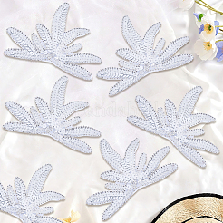 10Pcs Polyester Embroidery Ornament Accessories&nbsp;PATC-CY0001-31C