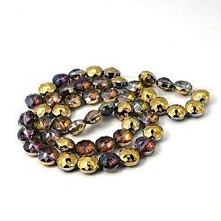 Electorplated Glass Beads&nbsp;EGLA-E002-2H