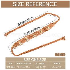 1Pc Boho Cotton Belts for Women&nbsp;FIND-CP0003-65A
