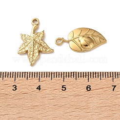 10Pcs 304 Stainless Steel Pendants&nbsp;STAS-P426-10G