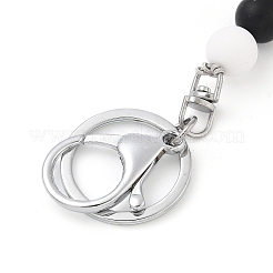 Silicone Bead Lanyard&nbsp;NJEW-SW00040-02