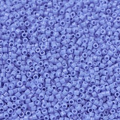 MIYUKIデリカビーズ小  シリンダー  日本製シードビーズ  15/0  （dbs0730)不透明ツルニチニチソウ  1.1x1.3mm  穴：0.7mm  約175000個/袋  50 G /袋&nbsp;SEED-X0054-DBS0730