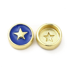 Brass Enamel Beads&nbsp;KK-E068-VB454-1