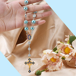DIY Rosary Bead Jewelry Making Finding Kits&nbsp;DIY-SC0029-76
