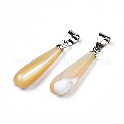 Natural Trochid Shell/Trochus Pendants&nbsp;SSHEL-N027-129P
