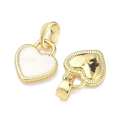 Brass Enamel Pendants&nbsp;KK-B170-29G