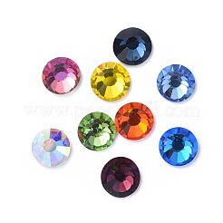 Glass Flat Back Rhinestone Cabochons&nbsp;RGLA-S002-20SS-M