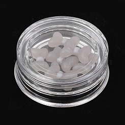 Frosted Plastic Cabochons Nail&nbsp;MRMJ-I001-01D