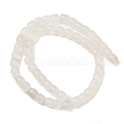 Natural Grey Agate Beads Strands&nbsp;G-C258-01