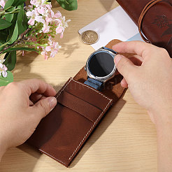 PU Leather Single Watch Storage Envelope Boxes&nbsp;CON-WH0089-229