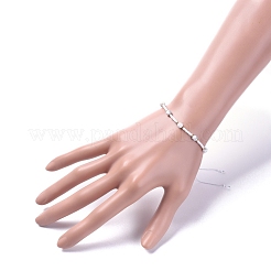Adjustable Braided Bead Bracelets&nbsp;BJEW-JB04902-03