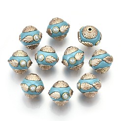 Handmade Indonesia Beads&nbsp;IPDL-E012-10B