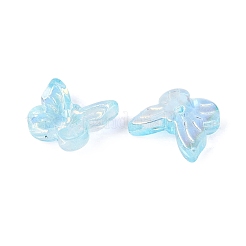 Electroplate Transparent Glass Beads&nbsp;EGLA-N057-03F