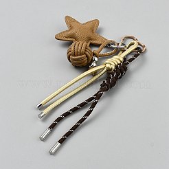 合成皮革と合金のペンダント装飾  スター  ナイロンと  ペルー  260mm&nbsp;KEYC-SZC0008-03A