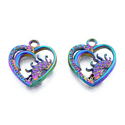 304 Stainless Steel Pendant Rhinestone Settings&nbsp;STAS-N098-225M