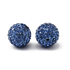 Pave Disco Ball Beads&nbsp;LS-RB-Q195-14mm-2