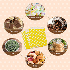 40Pcs 4 Styles Kraft Paper Bags&nbsp;CARB-TA0001-13A