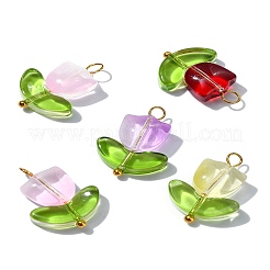 Handmade Lampwork Pendants&nbsp;PALLOY-YW028-01