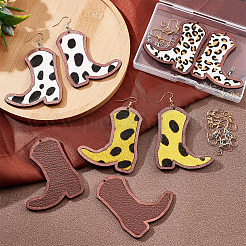 DIY Boot Dangle Earring Making Kit&nbsp;DIY-OC0009-74