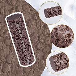 Plastic Skull Clay Texture Roller&nbsp;DIY-WH0698-071
