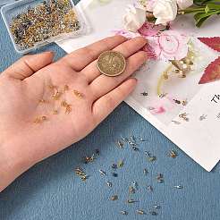 100Pcs 5 Colors Brass Cup Peg Bails Pendants&nbsp;KK-SZ0005-26