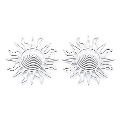 Non-Tarnish 201 Stainless Steel Filigree Joiners&nbsp;LS-STAS-N090-LA950-1