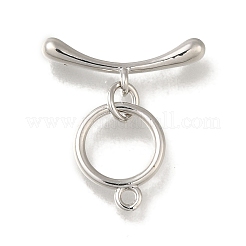 Brass Toggle Clasps&nbsp;KK-H480-02P