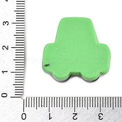 環境保護をテーマにした不透明樹脂のカボション  車  25.5x27x8mm&nbsp;LS-CRES-Z013-03E