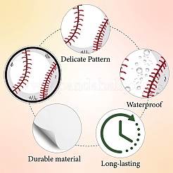8 Sheets Plastic Waterproof Self-Adhesive Picture Stickers&nbsp;DIY-WH0428-111
