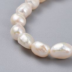 Natural Pearl Stretch Bracelets&nbsp;BJEW-JB04539
