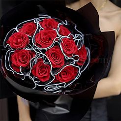 4 Bags Polyester Flower Bouquet Wrapping Mesh Paper&nbsp;ORIB-BC0001-12A