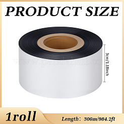 Fiber & Resin Washable Label Carbon Ribbon&nbsp;AJEW-WH0348-703