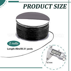 2 Rolls Nylon Beading Threads&nbsp;NWIR-PH0002-38A