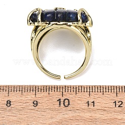 Natural Lapis Lazuli Cuff Rings&nbsp;GG-CBA5FCC-04G-06