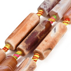 Dyed & Heated Natural Fire Crackle Agate Beads Strands&nbsp;GG-CBAB9C6-H01-01