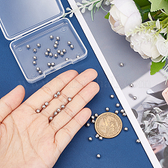 202 Stainless Steel Beads&nbsp;STAS-UN0043-20